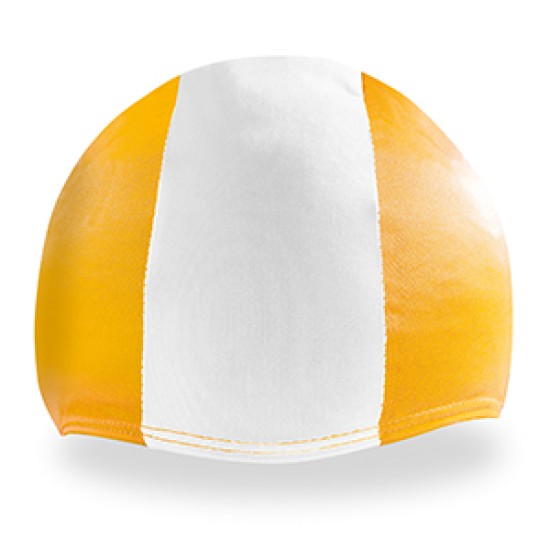 CUFFIA SWIM GIALLO - BIANCO