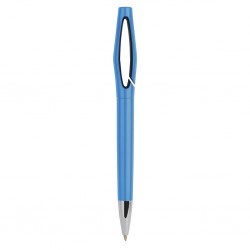 Penna a sfera in plastica blu sky personalizzata B11148SK