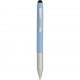 Mini penna a sfera con touch screen in metallo blu sky personalizzata B11161SK