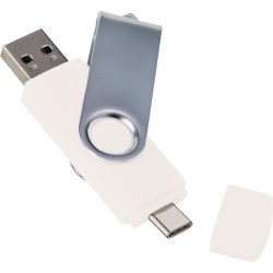 Memoria usb bianco personalizzato E146558GBB