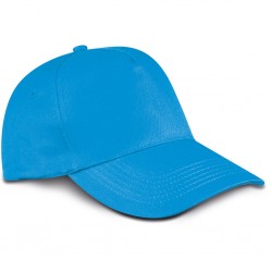 Cappellino golf 5 pannelli azzurro personalizzato K18040AZ