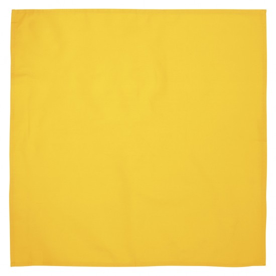 Bandana classica giallo personalizzato K18108G