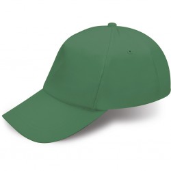 Cappellino bimbo 5 pannelli verde personalizzato K18158V