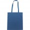 Borsa shopper in cotone twill blu royal personalizzata Q24198BL