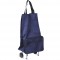 Borsa con ruote blu navy personalizzata Q24757NY