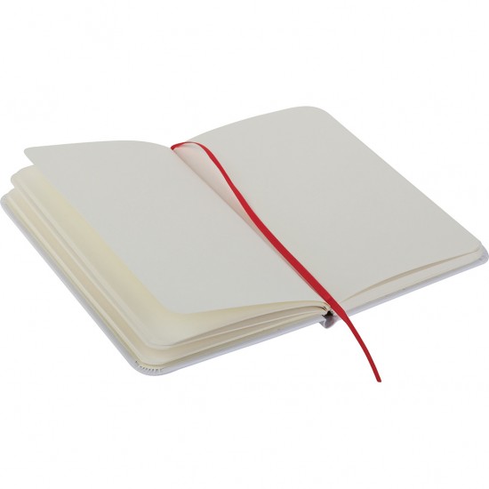 Blocco per appunti  in pvc e carta rosso personalizzato S26483R